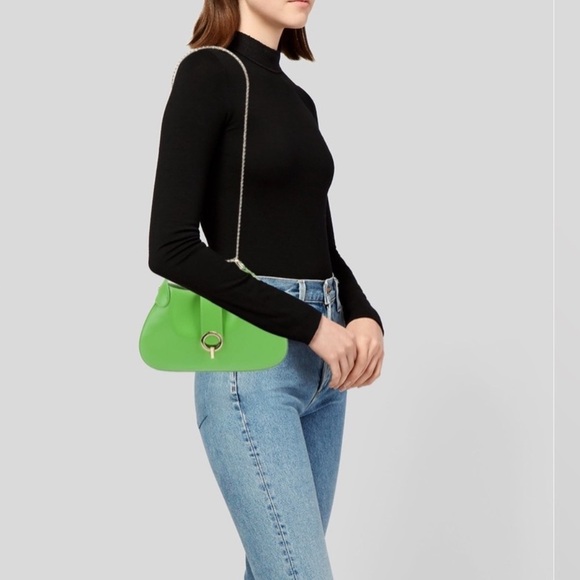 Sandro Sweet Janet Leather Shoulder Bag  NWT - Picture 1 of 16